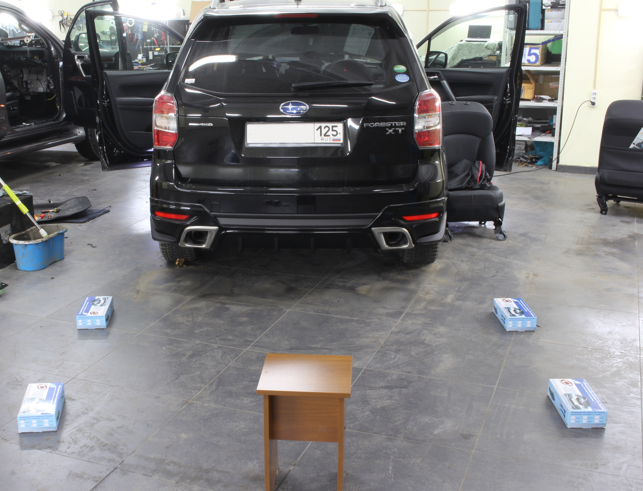 Subaru Forester SJ тест камер в магазине автозвука и аксессуаров kSize.ru
