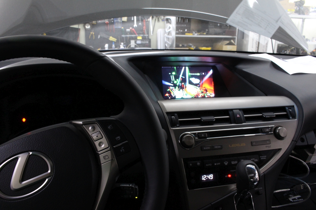 штатная магнитола Lexus RX 2009 - 2014 в магазине автозвука и аксессуаров kSize.ru
