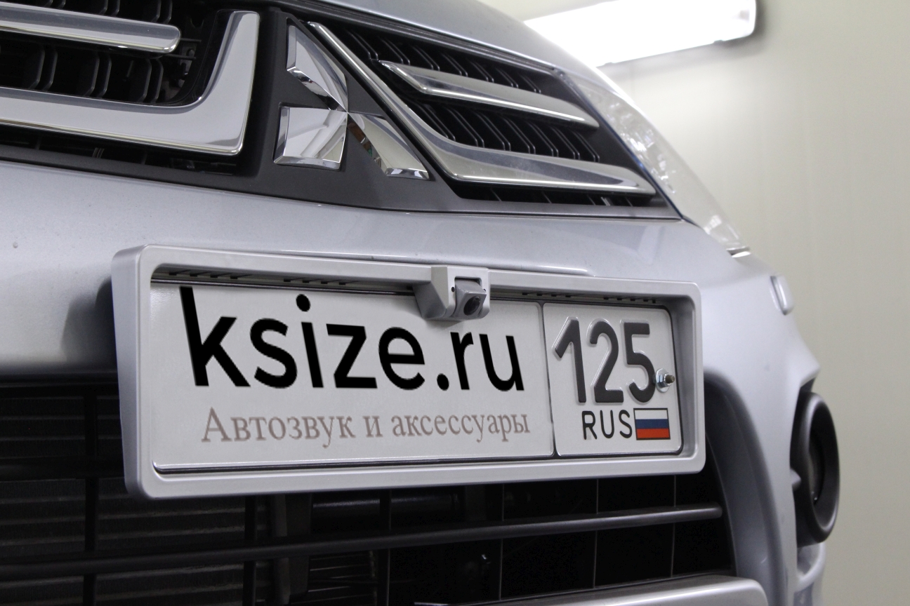 Камера в рамке для номера Ksize CAM-4SF в магазине автозвука и аксессуаров kSize.ru
