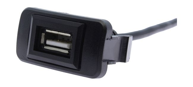USB разъем в штатную заглушку для Toyota до 2010 2