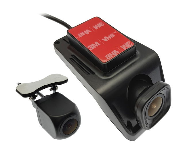 Видеорегистратор для подключения к магнитолам по USB Wide Media DVR-KS2 (ADAS) 2 камеры 1
