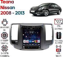 Штатная магнитола Nissan Teana 2008 - 2013 Wide Media KS5026QR-3/32 (для авто с камерой)