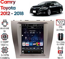 Штатная магнитола Toyota Camry 2006 - 2012 Wide Media KS5036QR-3/32 (авто с климат контролем)