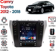 Штатная магнитола Toyota Camry 2012 - 2018 Wide Media KS5011QR-3/32