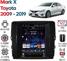 Штатная магнитола Toyota Mark X 2009 - 2019 Wide Media KS5071QR-3/32