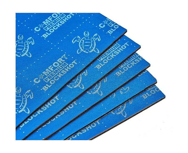 Шумоизоляция Comfortmat BlockShot  (50x70) 8mm (пол, арки, багажник) 1